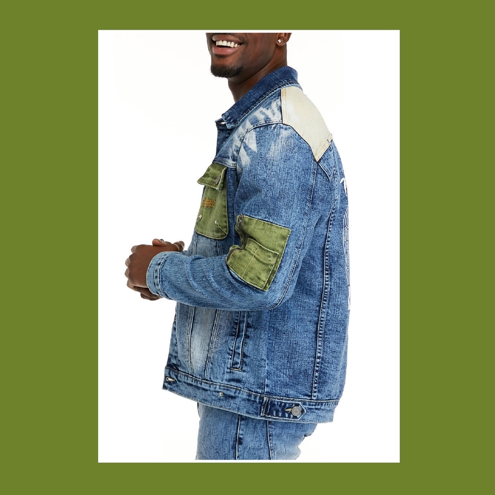 REASON DENIM JACKET - Picture 2 of 3